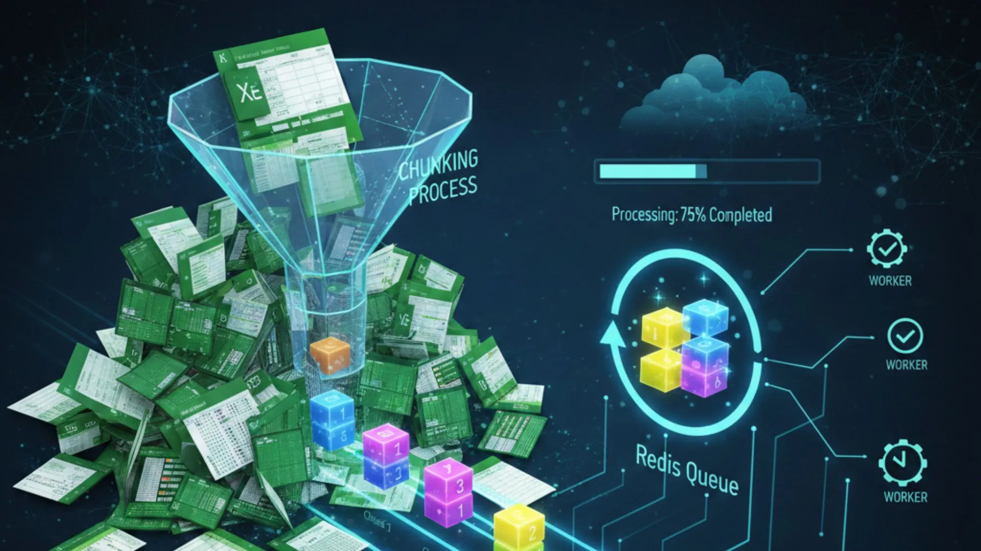 Proses File Excel Raksasa di Laravel Tanpa Error (Cara Aman & Efisien)