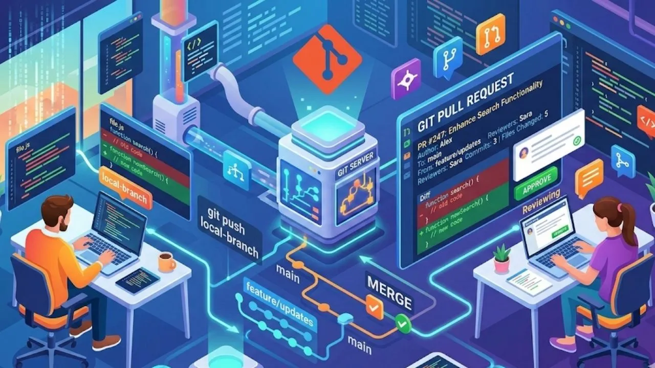 Apa Itu Git Pull Request? Panduan Praktis Code Review untuk Tim