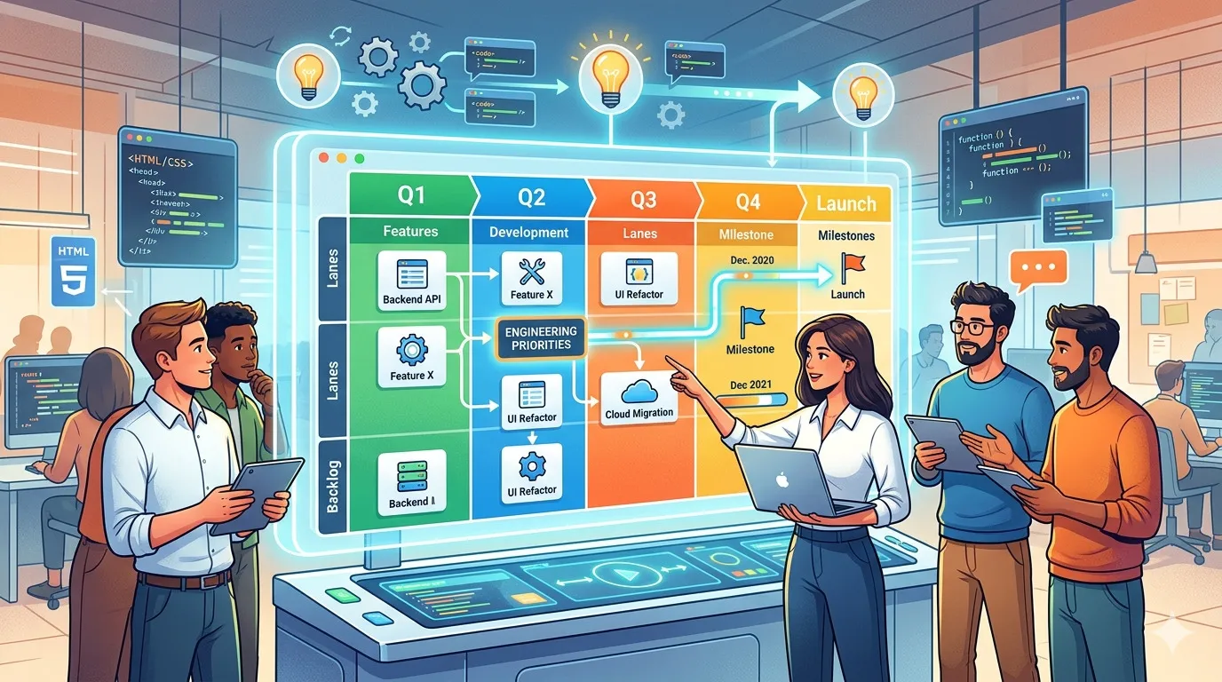 Cara Baca Product Roadmap Biar Prioritas Engineering Lebih Jelas