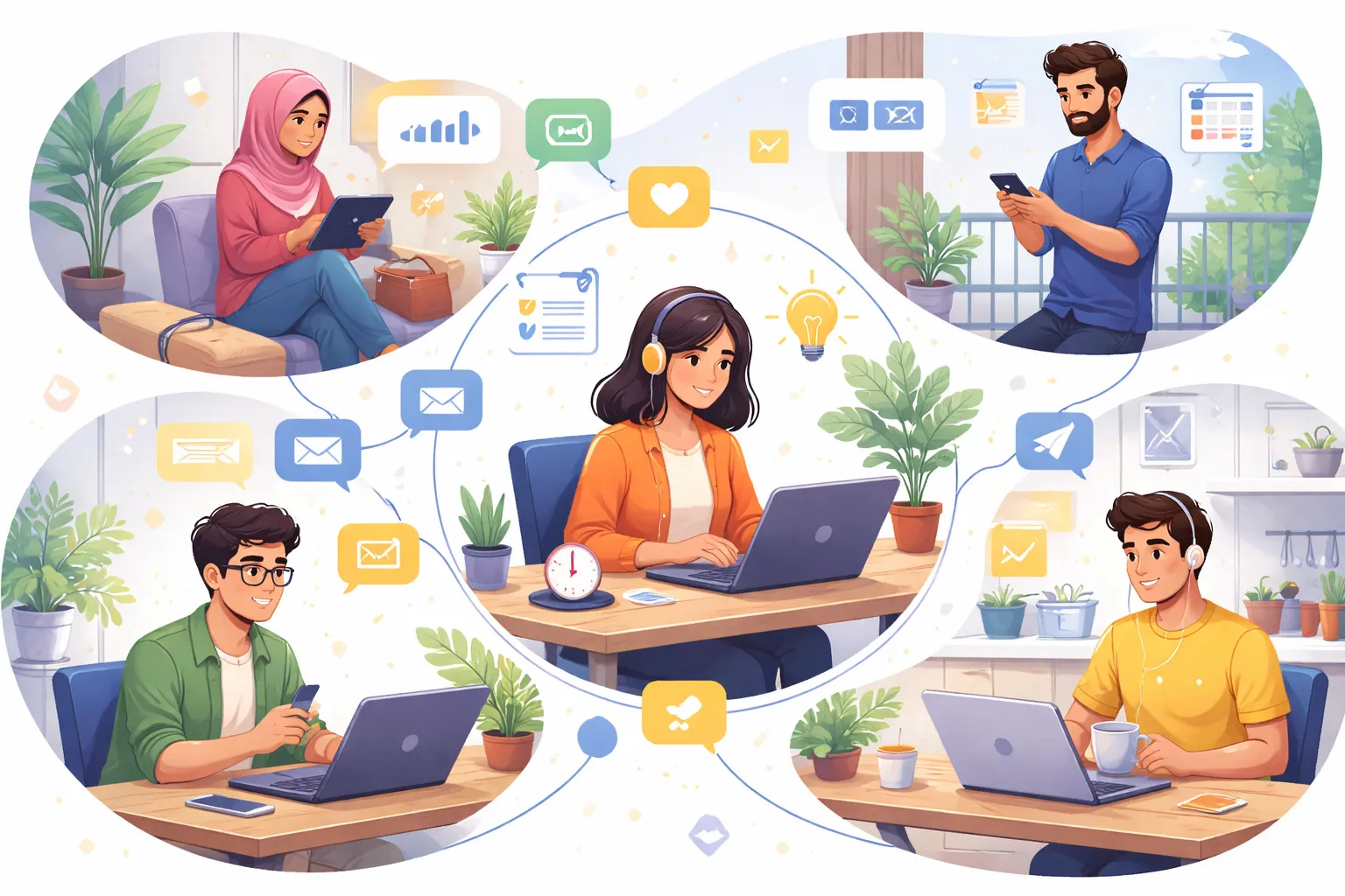 Komunikasi Async untuk Remote Team: Biar Kerja Tetap Ngebut