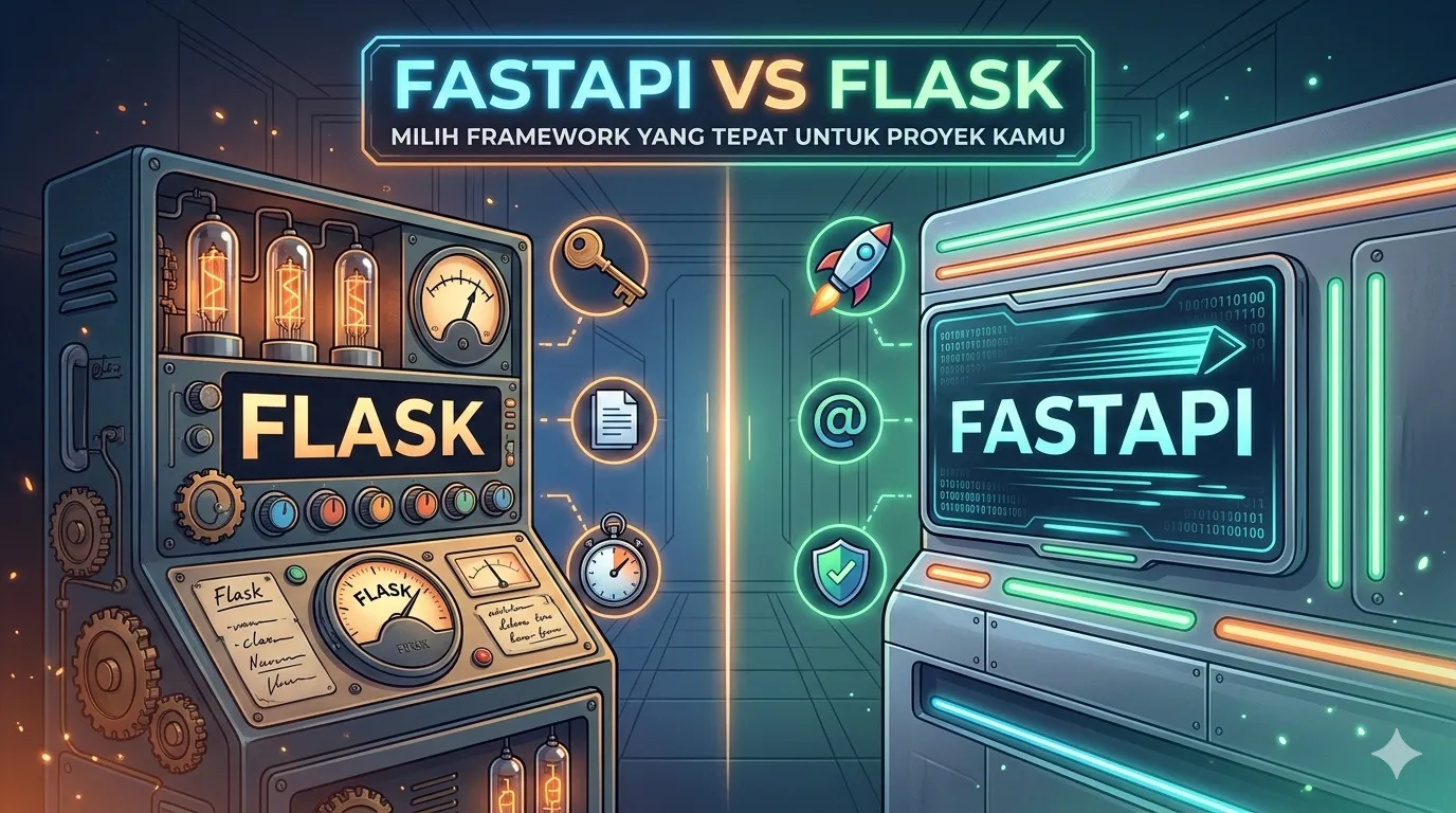 FastAPI vs Flask: Framework Python Mana yang Harus Kamu Pilih di 2026?