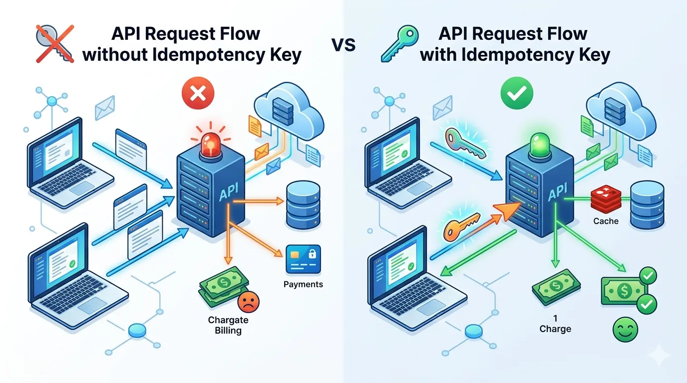 Idempotency Key di API: Cara Mencegah Request Ganda dan Double Charge