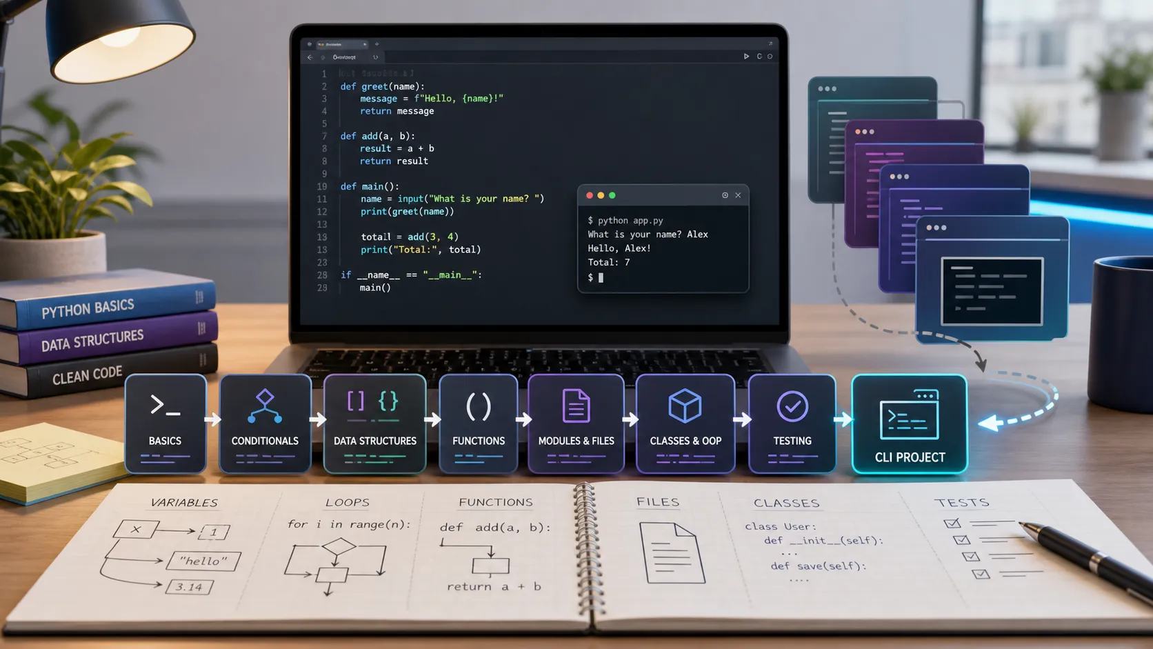 Python Fundamentals: Variabel, Tipe Data, dan Control Flow